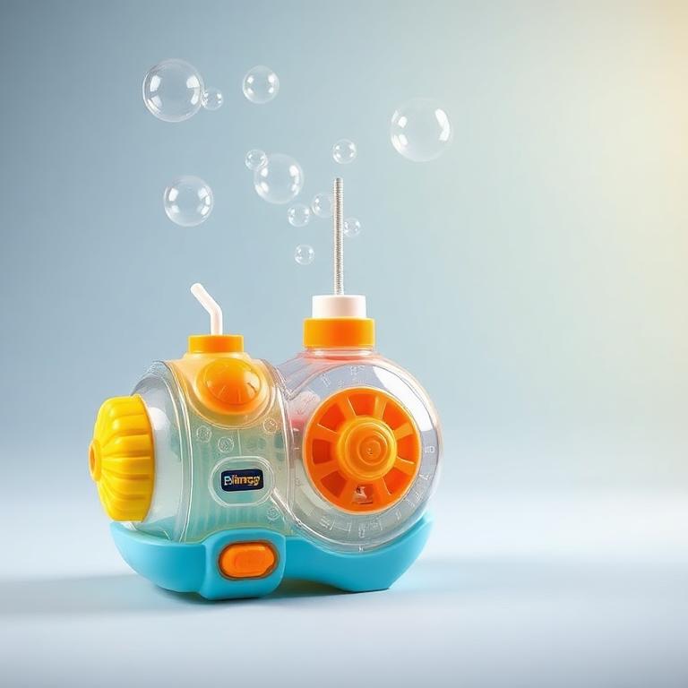 Bubble Machine with Solution