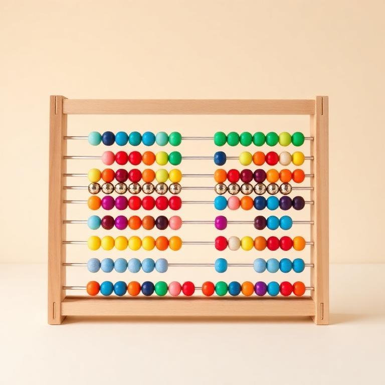 Counting Abacus Frame