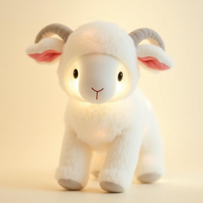Cuddle Lamb Nightlight Plush