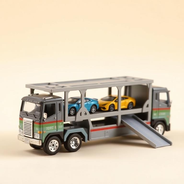 Transport Carrier with 4 Cars