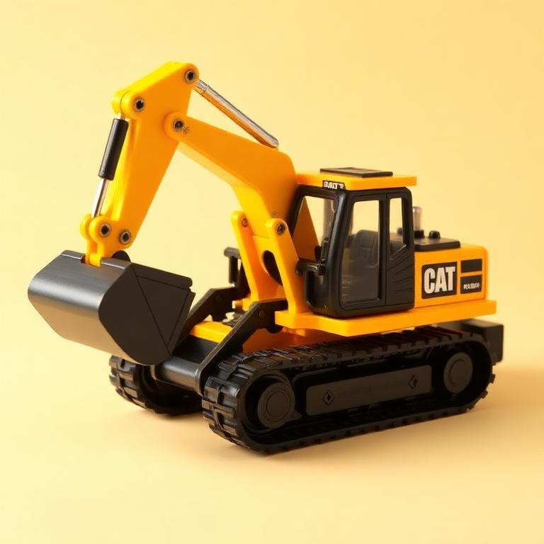 Yellow Construction Digger